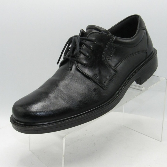 Ecco Size 11 M/EU 44 Black Leather Oxfords C3A B32 main image 4